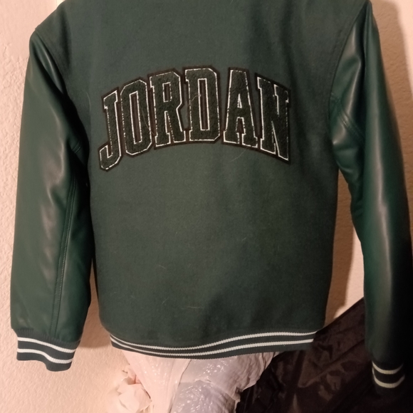 Jordan Green Varsity Jacket - Picture 2 of 5